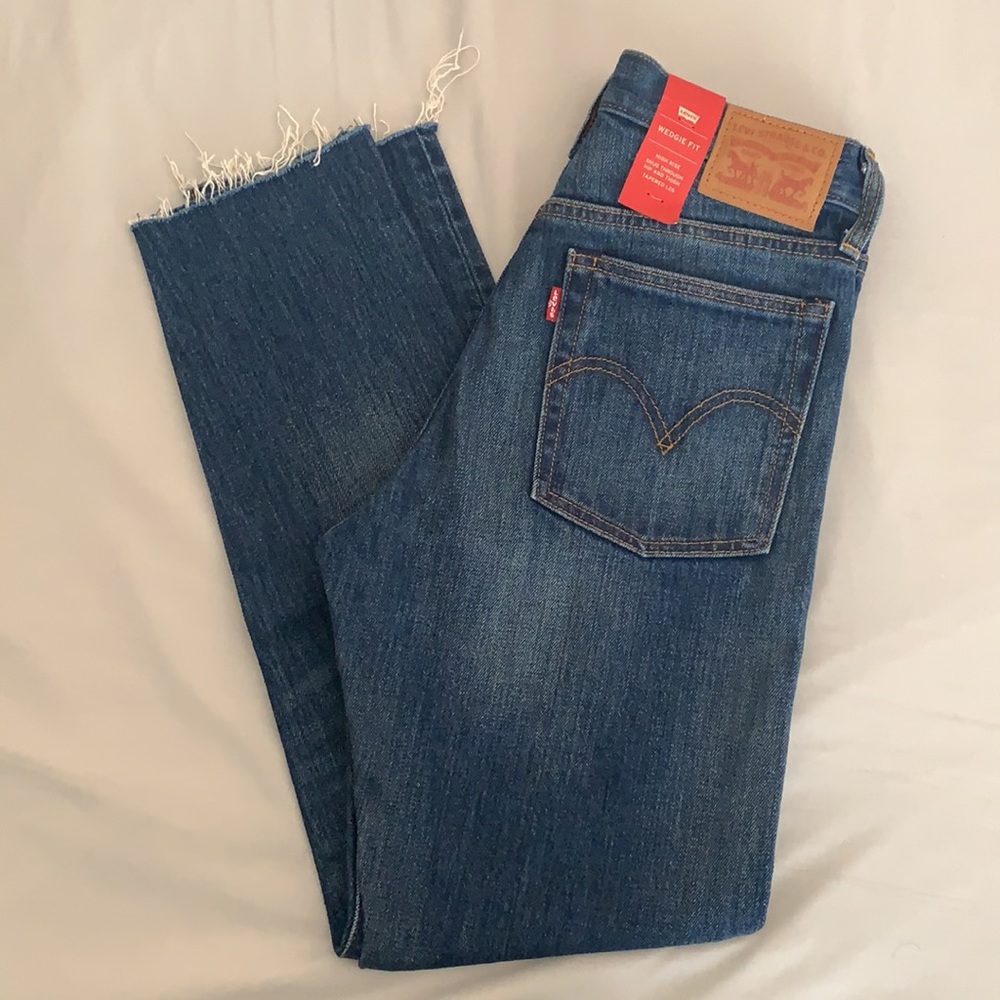 Wedgie Fit Levi’s from Free People